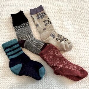 Smartwool Socks, LOT of 4 Pairs